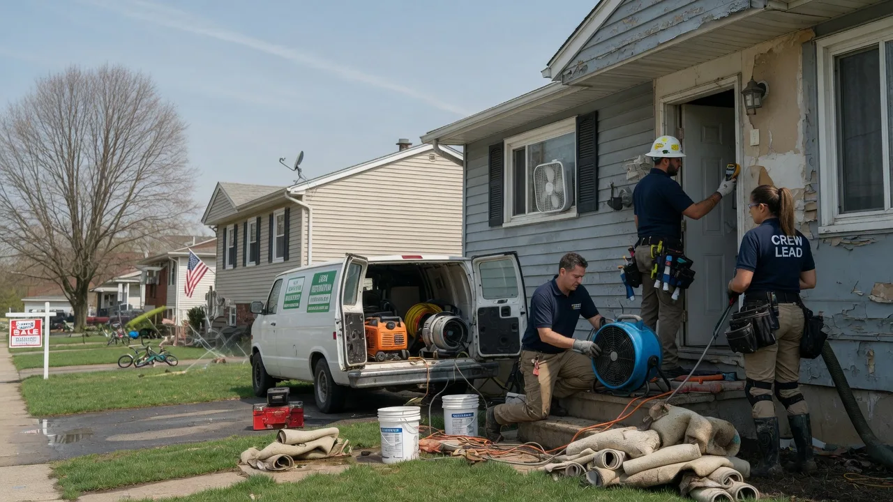 Flood Cleanup in Middletown, OH near me